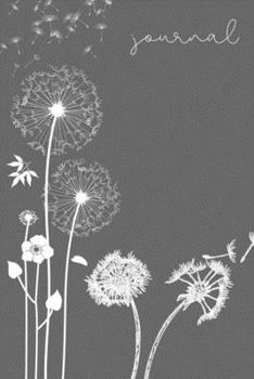 Journal: Cute Composition Notebook Diary | 100 Wide Ruled Pages | Small, 6x9 Inches | Dandelions