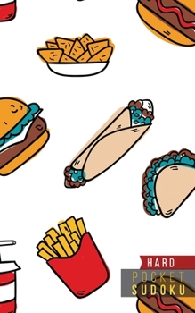 Paperback Pocket Sudoku Hard: 158 Hard Sudoku Puzzles with Solutions - Pocket Sudoku Puzzle Books - Large Print Sudoku Puzzle Books For Adults - Sud [Large Print] Book