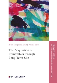 Paperback The Acquisition of Immovables through Long-Term Use Book