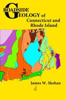 Paperback Roadside Geology of Connecticut and Rhode Island Book