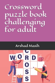 Paperback Crossword puzzle book challenging for adult Book