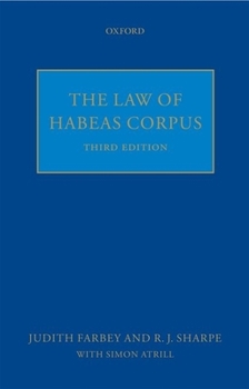 Hardcover The Law of Habeas Corpus Book