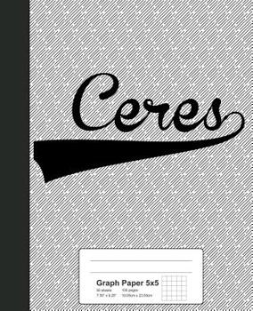 Paperback Graph Paper 5x5: CERES Notebook Book
