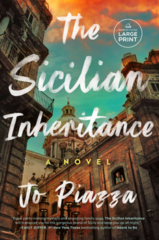 Paperback The Sicilian Inheritance [Large Print] Book