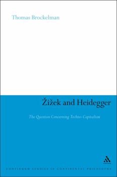 Hardcover Zizek and Heidegger Book