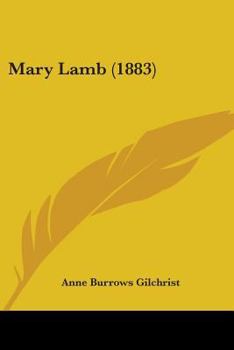 Paperback Mary Lamb (1883) Book