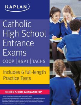 Paperback Catholic High School Entrance Exams: COOP * HSPT * Tachs Book