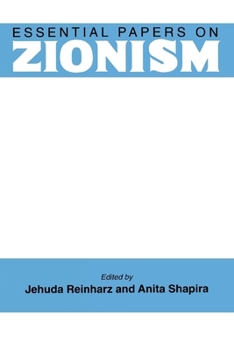 Paperback Essential Papers on Zionism Book