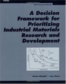 Paperback A Decision Framwork for Prioritizing Industrial Materials Research and Development Book