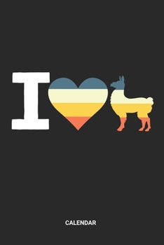 Calendar: Llama Themed Weekly and Monthly Calendar Planner (6x9 inches) ideal as an Alpaca Holiday Calendar Journal. Perfect as a Glama Calendar Book ... Animal Lovers. Great gift for Men and Women