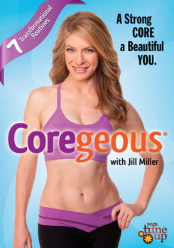 DVD Jill Miller: Coregeous Strong Core & Beautiful You Book