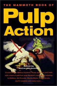 Paperback The Mammoth Book of Pulp Action Book