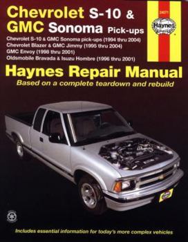 Paperback Chevrolet S-10 & GMC Sonoma Pick-Ups Book