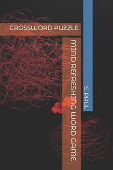 Paperback Mind Refreshing Word Game: Crossword Puzzle Book
