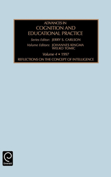 Hardcover Reflections on the Concept of Intelligence Book