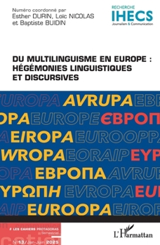 Paperback Du multilinguisme en Europe: Hégémonies linguistiques et discursives [French] Book