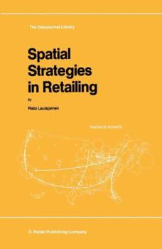 Hardcover Spatial Strategies in Retailing Book