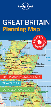 Paperback Lonely Planet Great Britain Planning Map Book