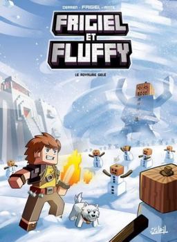 Paperback Frigiel et Fluffy T04: Le Royaume gelé - Minecraft [French] Book