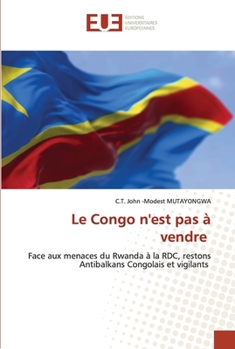 Paperback Le Congo n'est pas à vendre [French] Book