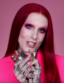 Paperback Jeffree Star Makeup Chart College Ruled Journal: A Personal Jeffree Youtuber Makeup Chart Journal / Autograph Notebook Book