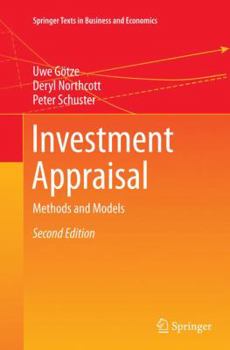 Paperback Investment Appraisal: Methods and Models Book