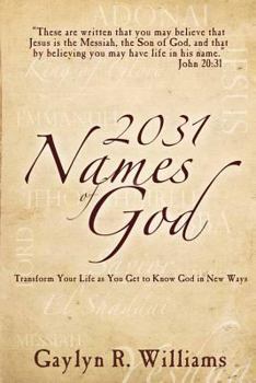 Paperback 2031 Names of God: In Alphabetical Order Book