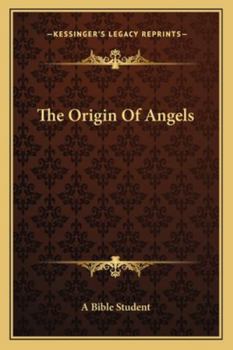 Paperback The Origin Of Angels Book