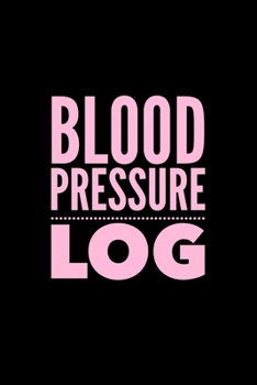 Paperback Blood Pressure Log: Tracker Book