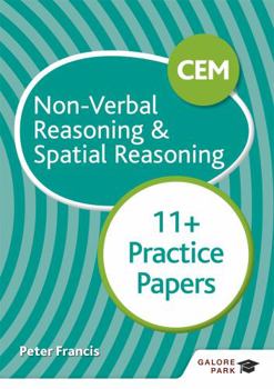 Paperback CEM 11+ Non-Verbal Reasoning & Spatial Reasoning Practice Papers Book