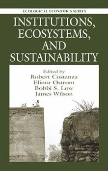 Hardcover Institutions, Ecosystems, and Sustainability Book
