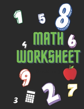Paperback Math Worksheets Book