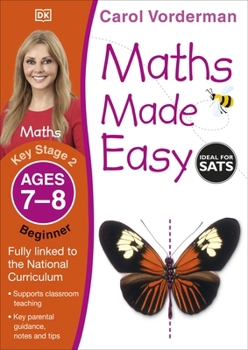 Paperback Maths Made Easy Key Stage 2 Beginner 7-8 Book