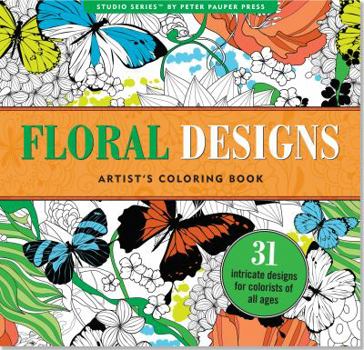 Paperback Floral Designs Artist's Coloring Book