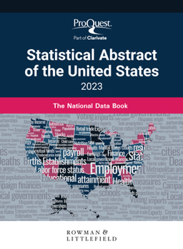 Hardcover Proquest Statistical Abstract of the United States 2023: The National Data Book