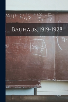 Paperback Bauhaus, 1919-1928 Book
