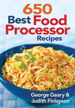 Paperback 650 Best Food Processor Recipes Book
