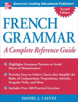 Paperback French Grammar: A Complete Reference Guide Book