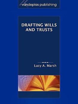 Paperback Drafting Wills & Trusts Book