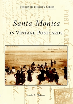 Paperback Santa Monica in Vintage Postcards Book