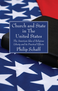 Paperback Church and State in The United States Book