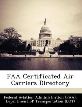 Paperback FAA Certificated Air Carriers Directory Book