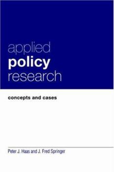 Paperback Applied Policy Research Book