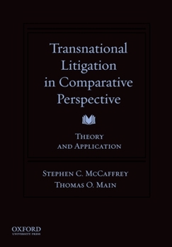 Hardcover Transnational Litigation in Comparative Perspective Book