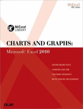 Paperback Charts and Graphs: Microsoft Excel 2010 Book