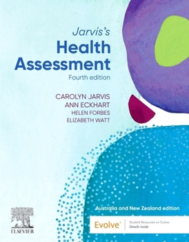 Paperback Jarvis's Health Assessment and Physical Examination: Australian and New Zealand Book