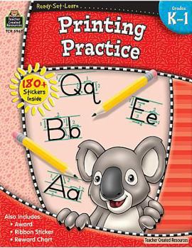 Ready-Set-Learn: Printing Practice Grd K-1 (Ready Set Learn)