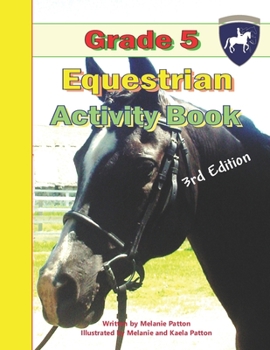 Paperback Grade 5 Equestrian Activity Book