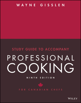 Paperback Professional Cooking for Canadian Chefs, Study Guide Book