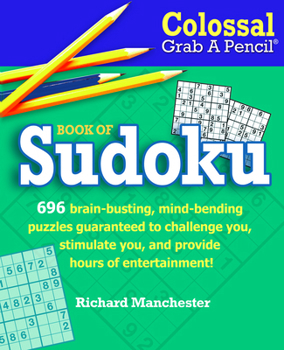 Paperback Colossal Grab A Pencil® Book of Sudoku Book